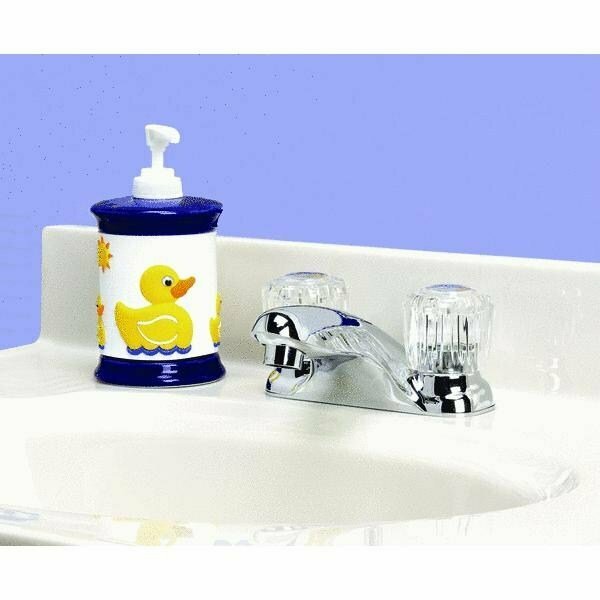 Globe Union 2 Acrylic Handle Bathroom Lavatory Faucet F5120033CP-JPA3